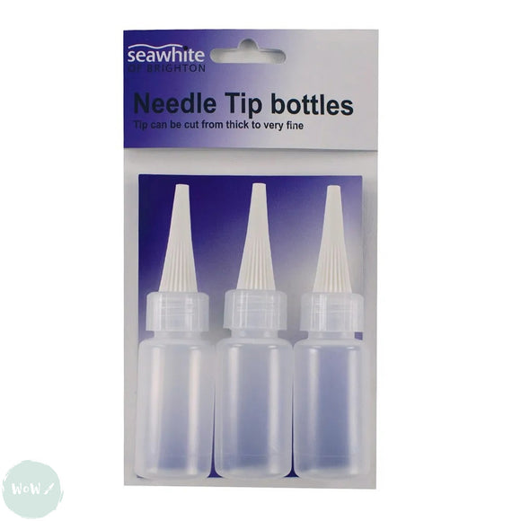 APPLICATORS & BOTTLES  – NEEDLE TIP Bottle pens - 30ml - Pack of 3