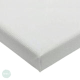 Artists Stretched Canvas - STANDARD Depth - WHITE PRIMED Cotton - SINGLE  - 350 gsm - 30 x 30 cm (approx. 12 x 12")