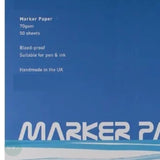 MARKER PEN BLEED-PROOF PAPER PAD - Seawhite - 70gsm - A2