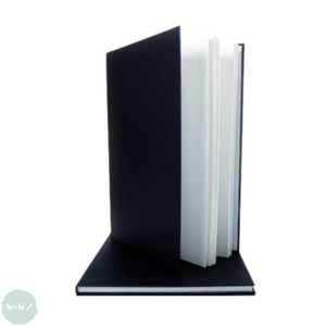 Seawhite Hardback Square Bound sketch books 140gsm All Media White Cartridge Paper, A3 Portrait