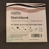 HARDBACK SKETCHBOOK - Spiral Bound - 150gsm All media CREAM paper, A4