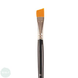 GOLDEN SYNTHETIC BRUSH - Long Handle - ANGLE FLAT – SIZE 14