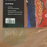 DISPLAY / WORK BOOK - Hardback Spiral bound - TIE UP - Kraft paper 170gsm - 300mm Square