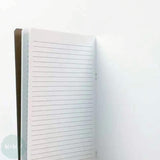 SOFTBACK SKETCHBOOK -  ECO 150 gsm ALTERNATE PLAIN/LINED WHITE paper - A4