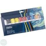 Oil Paint Set- WATER-MIXABLE - SEAWHITE -  10 x 45ml Tubes