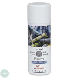 Fixative Spray- Sennelier- LATOUR - Soft Pastel Fixative - 400ml