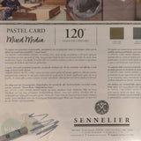 PASTEL SURFACE - Pad - Sennelier - LA CARTE -  Pastel Card MIXED MEDIA - 410 gsm - EARTH TONES - 30 x 30 cm