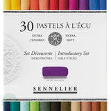 Soft Pastels Sets - SENNELIER L'ECU Extra Soft-  30 ASSORTED HALF LENGTH