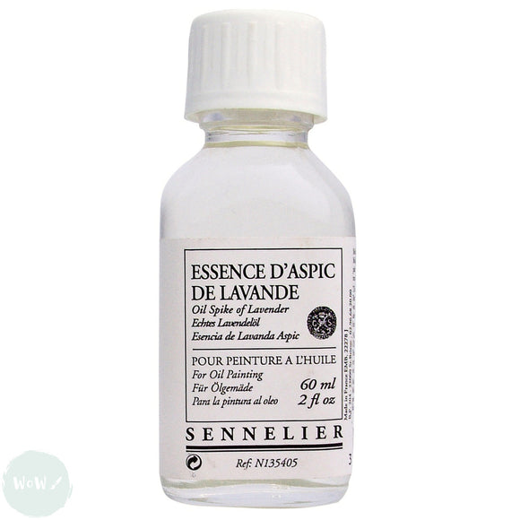 Oil Painting Solvents- Sennelier - SPIKE LAVENDER OIL - 60ml