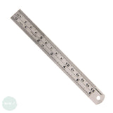 Rules/Rulers – MEASURING & CUTTING - Stainless Steel - metric & imperial – 150mm / 6”