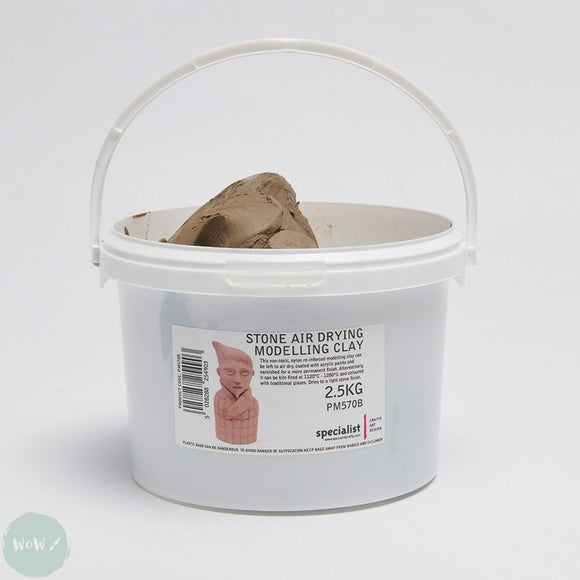 Modelling Clay- SPECIALIST CRAFTS -  Air Dry or Fire - 2.5kg