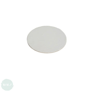 Circular WHITE PRIMED Canvas Board - 20 cm (approx. 8") Dia.