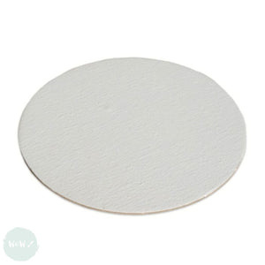 Circular WHITE PRIMED Canvas Board - 60 cm (approx. 24") Dia.