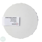 Artists Stretched Canvas - STANDARD Depth - WHITE PRIMED Cotton - SINGLE  - ROUND - 600mm Diameter