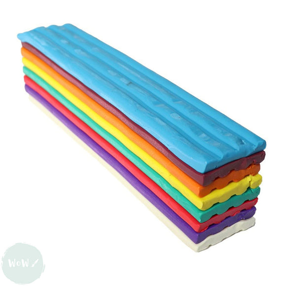 Modelling Clay- Specialist - SPECTRUM CLAY - 500g - RAINBOW (8 colours)