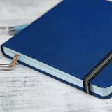 TRAVEL JOURNALS - PLAIN PAPER - Hand Book Journal Co. - 140gsm - 8.25 x 5.5" LANDSCAPE - Ultramarine Blue Cover