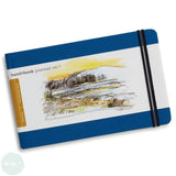 TRAVEL JOURNALS - PLAIN PAPER - Hand Book Journal Co. - 140gsm - 8.25 x 5.5" LANDSCAPE - Ultramarine Blue Cover