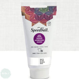 BLOCK PRINTING COLOUR - Fabric - SPEEDBALL - 75ml -  WHITE