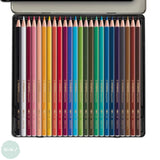 Watercolour Pencil Sets - STABILO Aquacolor – Tin 24 assorted