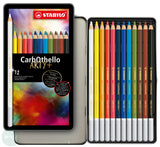 Pastel Pencil Sets - STABILO CarbOthello – Tin 12 assorted