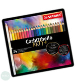 Pastel Pencil Sets - STABILO CarbOthello – Tin 24 assorted