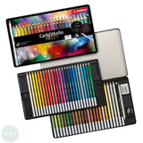 Pastel Pencil Sets - STABILO CarbOthello – Tin 48 assorted, Blending stump, Sharpener & Eraser