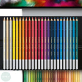 Pastel Pencil Sets - STABILO CarbOthello – Tin 60 assorted, Blending stump, Sharpener & Eraser