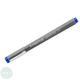 FINELINER PEN - Staedtler - 308 PIGMENT LINER - BLUE – mm 0.3