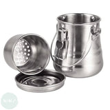 Brush Bath - Stainless Steel Brush Washer - MEDIUM