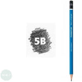 GRAPHITE PENCIL - Staedtler - LUMOGRAPH 100  - 5B