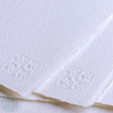 Watercolour Paper - BLOCK - Saunders WATERFORD - 140lb / 300gsm - HIGH WHITE - NOT Surface -  12 x 9"