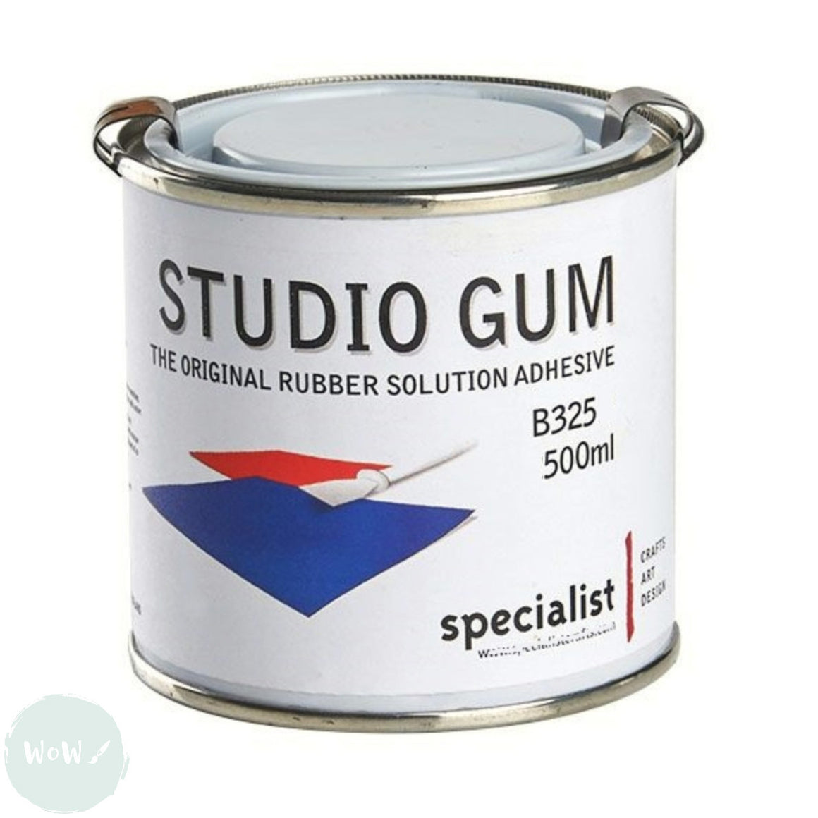 Glue STUDIO GUM (Cow Gum replacement) Rubber Cement 500ml WoW Art