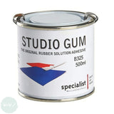 Glue - STUDIO GUM (Cow Gum replacement) Rubber Cement 500ml