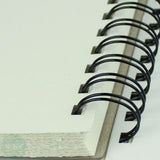 WATERCOLOUR PAPER - Spiral Pad - BOTANICAL - FAT PAD - 300gsm /140lb - HIGH WHITE - Ultra Smooth -  A4