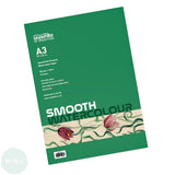 WATERCOLOUR PAPER PAD - SEAWHITE - 350gsm - SMOOTH Surface - A3