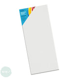 Artists Stretched Canvas - STANDARD Depth - WHITE PRIMED Cotton - SINGLE  - 350 gsm - 30 x 100 cm (approx. 12 x 39")