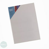DEEP EDGE White Primed Stretched 100% Cotton Canvas 350gsm   - 60 x 80 cm (approx. 24 x 32")