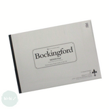 WATERCOLOUR PAPER PAD - Bockingford - MIXED SURFACE - 300gsm - HP, NOT & ROUGH -A3