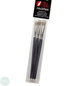 BRUSH SET - Pro Arte - Stephen Coates FOLIATOR - 3 Set - Large, Medium & Small.