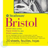 Bristol Board Pad - VELLUM - Strathmore - 300 SERIES - 270gsm - 9 x 12"
