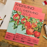 Pad - Oil Painting - Fabriano - Tela - 300 gsm - PAPER - 30 x 40 cm