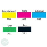 WATERCOLOUR - Inks - Royal Talens - ECOLINE -  Set of 5 x 30ml - PRIMARY