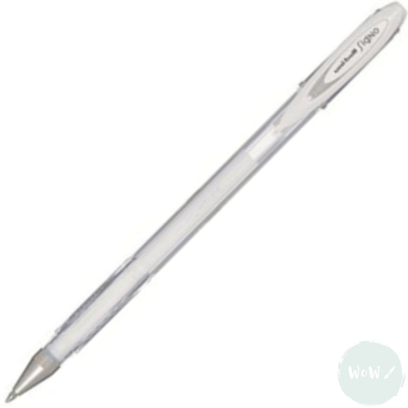 Gel Pen - Uni-ball Signo UM-120 AC White 0.7mm