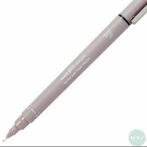 Uniball - Uni PIN - Fine line Pigment Pen - LIGHT GREY – mm 0.1