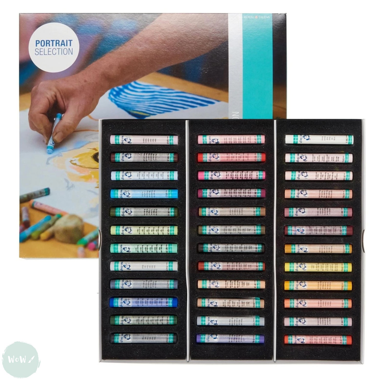 Soft Pastels Sets - VAN GOGH Round - PORTRAIT - 36 Assorted – WoW