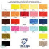 Soft Pastels Sets - VAN GOGH Round - GENERAL SELECTION - 24 Assorted