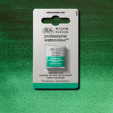 ARTISTS WATERCOLOUR PAINT - Winsor & Newton - PROFESSIONAL - HALF PAN - VIRIDIAN (HUE)