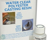 CASTING - RESIN- Water Clear Casting Resin - 1 Litre inc. Catalyst