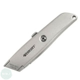 Craft Knife- Aluminium Metal body, retractable blade