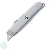 Craft Knife- Aluminium Metal body, retractable blade